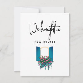 Wir haben eine neue Blume im Haus gekauft