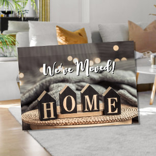 Wir haben eine neue Visitenkarte für Zuhause   Umz Dankeskarte