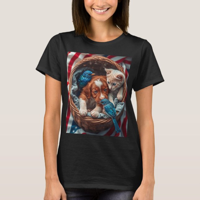 Wir haben einen neuen Freund got T-Shirt (Vorderseite)