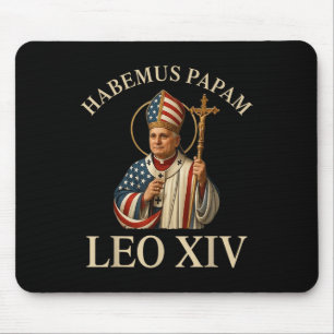 Wir haben einen Papst_Habemus Papam 2025 Vatikan L Mousepad