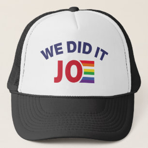 Wir haben es mit Joe Rainbow Gay Pride gemacht Truckerkappe