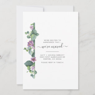 Wir haben Eukalyptus-Adressenänderung verschoben