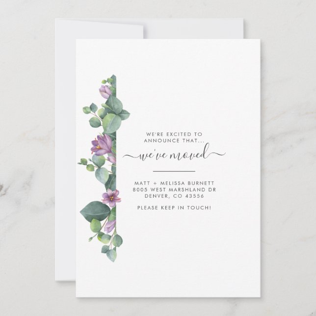 Wir haben Eukalyptus-Bewegung-Ankündigung verschob (Vorderseite)