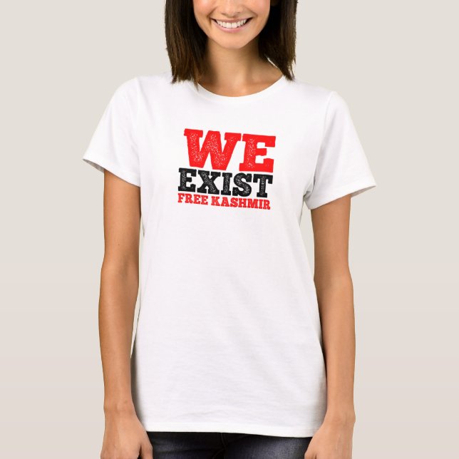 Wir haben freies Kaschmir, um unschuldige Menschen T-Shirt (Vorderseite)