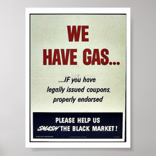 Wir haben Gas Poster