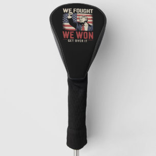 Wir haben gekämpft, wir haben gewonnen, akzeptiert golf headcover