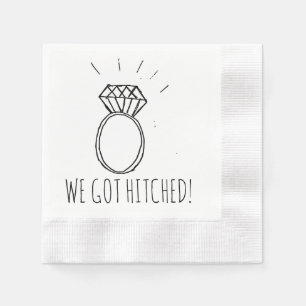 Wir haben got - Paper Napkin Serviette