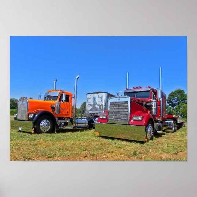 Wir haben gut Kenworth alt Poster (Vorne)