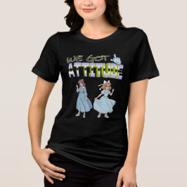 Wir haben Haltung Tri-Blend Shirt