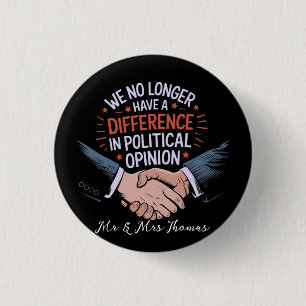 Wir haben keinen Unterschied mehr in der politisch Button