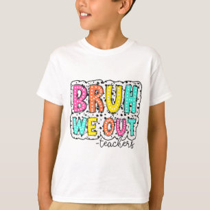 Wir haben Lehrer ausgezogen, die Dalmatiner am let T-Shirt