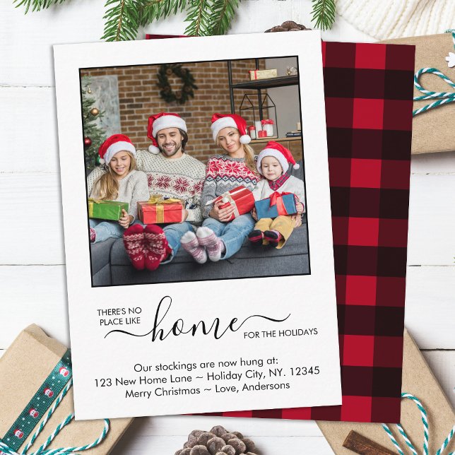 Wir haben neue Zuhause Custom Foto Holiday Moving  Begleitkarte (Von Creator hochgeladen)