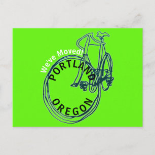 Wir haben Portland Oregon neue Postkarte verschobe