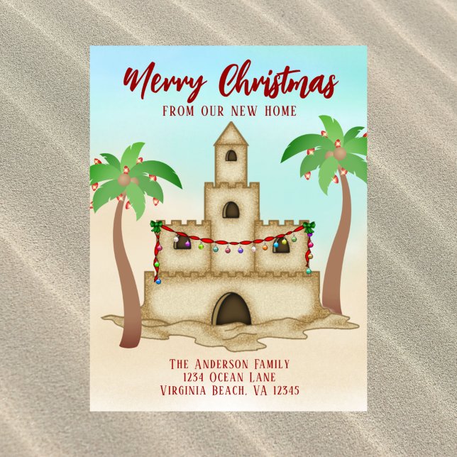 Wir haben Sandcastle New Beach Zuhause Weihnachten (Von Creator hochgeladen)
