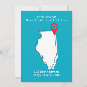 Wir haben uns bewegt! Besuchen Sie uns in Illinois Ankündigung