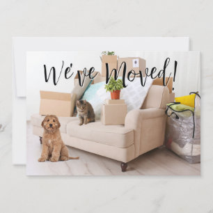 Wir haben uns bewegt! Neues Zuhause-Foto Ankündigung