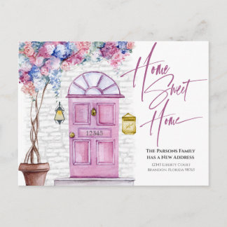 Wir haben uns bewegt - Zuhause Sweet Zuhause - Aqu Postkarte