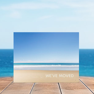 Wir haben unser Strandhaus an eine neue Adresse ve Ankündigung