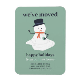 Wir haben Weihnachten Snowman Urlaub Funny Niedlic Magnet