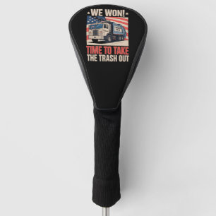 Wir haben Zeit gewonnen, um den Müll rauszubringen Golf Headcover