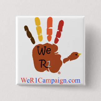 Wir Handknopf des Erntedank-R1 Button