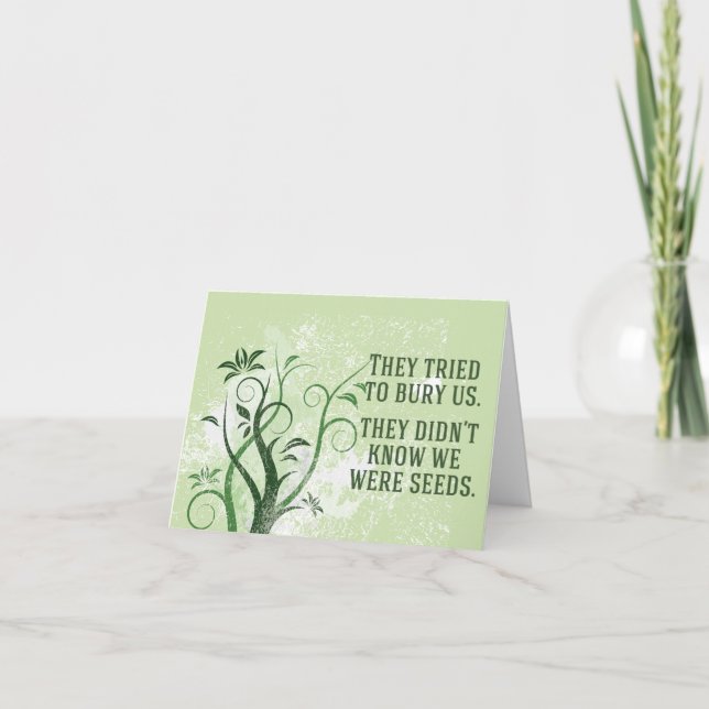 Wir hatten inspirierendes Zitat (Vorderseite)