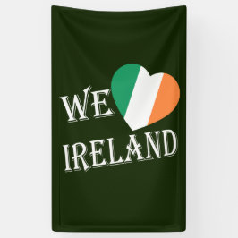Wir Heartflag Ireland wt v bncnt Banner