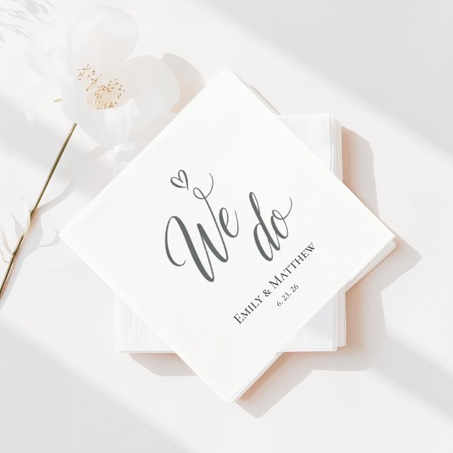 Wir heiraten Serviette (Von Creator hochgeladen)