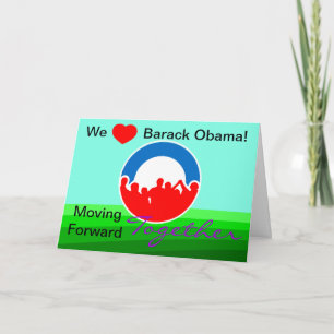 Wir Herz-Barack Obama Abstimmung auf 11/06/12 Karte