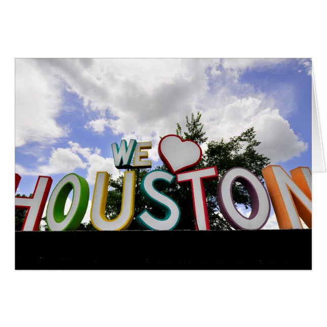 wir Herz Houston (Vorderseite (Horizontal))