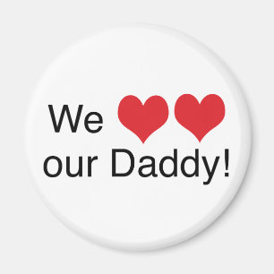 Wir Herz-Vati Magnet