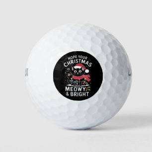 Wir hoffen, dein Weihnachten ist mausig und hell K Golfball