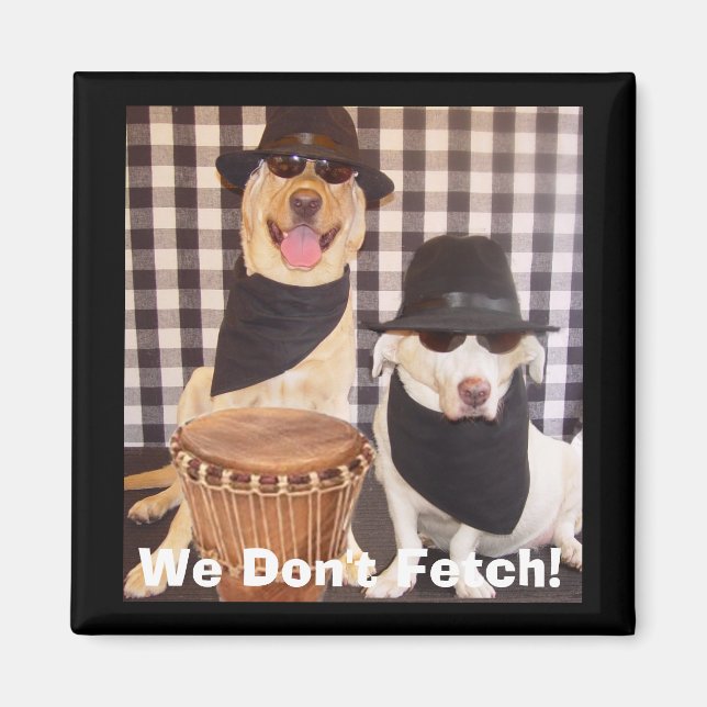 Wir holen nicht! magnet (Vorne)