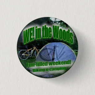 Wir! im Holz - Camping u. radfahrender Button