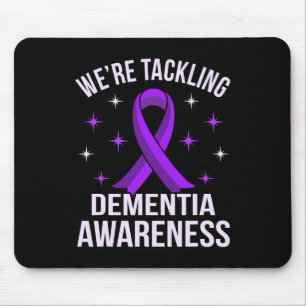 Wir kämpfen gegen Demenzerkrankungen Alzheimer's P Mousepad