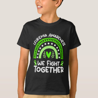 Wir kämpfen gemeinsam gegen Leukämie-Bewusstsein L T-Shirt