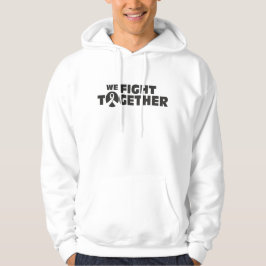 Wir kämpfen gemeinsam - Hoffnung gegen Krebs kämpf Hoodie
