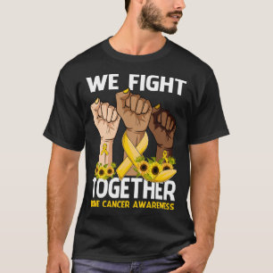 Wir kämpfen gemeinsam mit KNOCHENKREBS-BEWUSSTSEIN T-Shirt