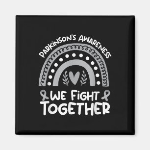 Wir kämpfen gemeinsam Parkinson Bewusstsein _ Park Magnet