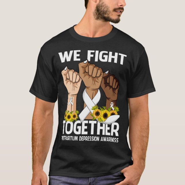 Wir kämpfen gemeinsam um das Bewusstsein für die P T-Shirt (Vorderseite)