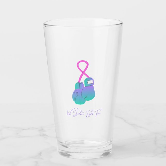 Wir kämpfen nicht fair glas (Vorderseite)