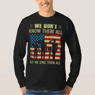 Wir kennen sie nicht alle, aber wir schulden ihnen T-Shirt