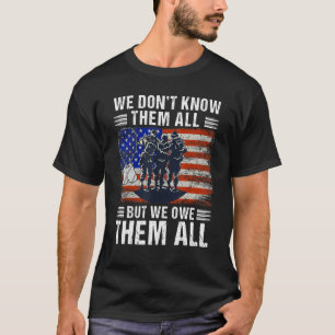 Wir kennen sie nicht alle, aber wir schulden sie a T-Shirt