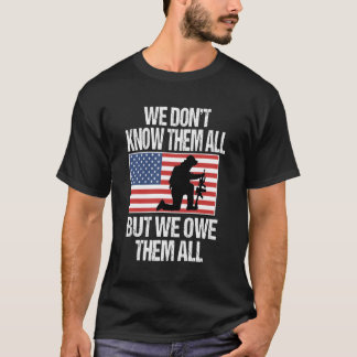 Wir kennen sie nicht alle, aber wir schulden sie a T-Shirt