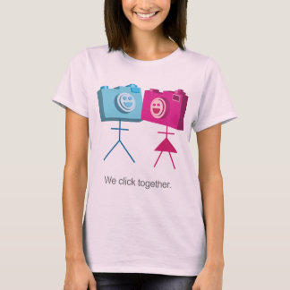 Wir klicken zusammen T-Shirt