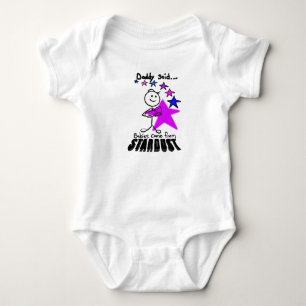 Wir kommen aus Stardust Baby Strampler