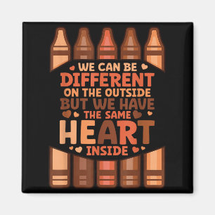 Wir Können Anders Sein Nach Außen Schwarz Geschich Magnet