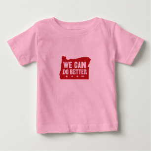 Wir können besseres onesy tun baby t-shirt