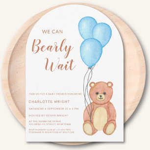 Wir können den Teddy Bear Baby Shooter Arch frühze Einladung