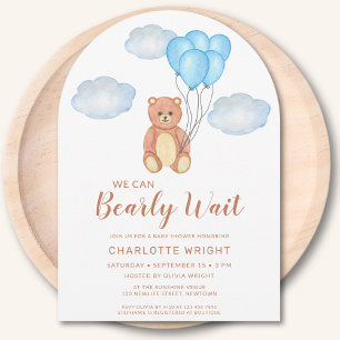 Wir können den Teddy Bear Baby Shooter Arch frühze Einladung